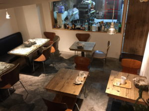 半蔵門のカフェTiMiのカフェスペース