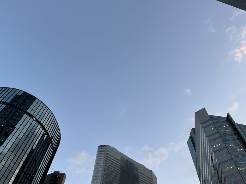 銀座の空
