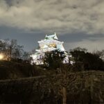 夜の大阪城